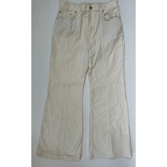 Polo Ralph Lauren Women’s Stretch Twill Flare Jeans Chic Cream Size 31 NWT $298 - Picture 5 of 9